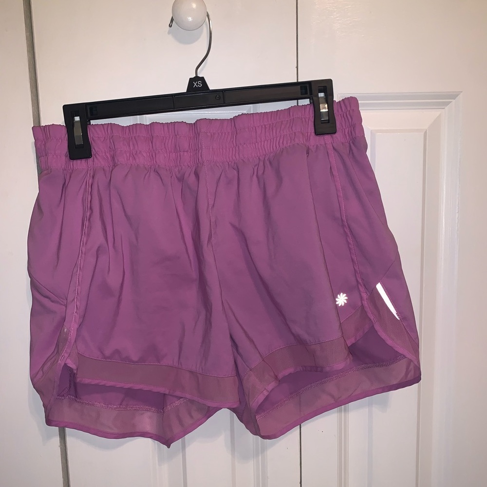 Purple athleta shorts
